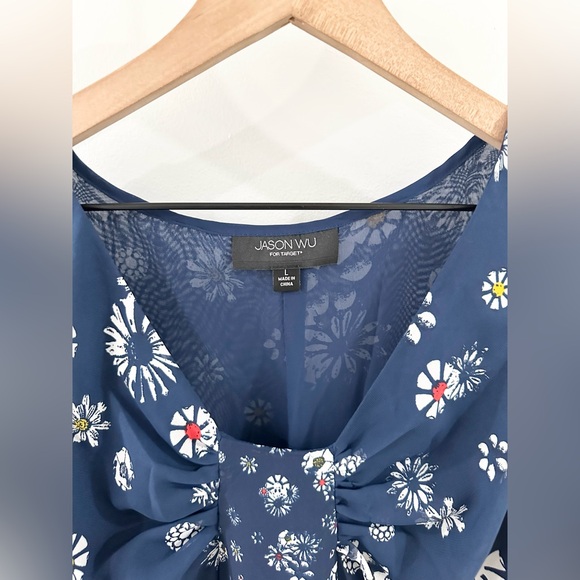 Jason Wu For Target Navy Daisy Dress Size Large - Picture 5 of 6